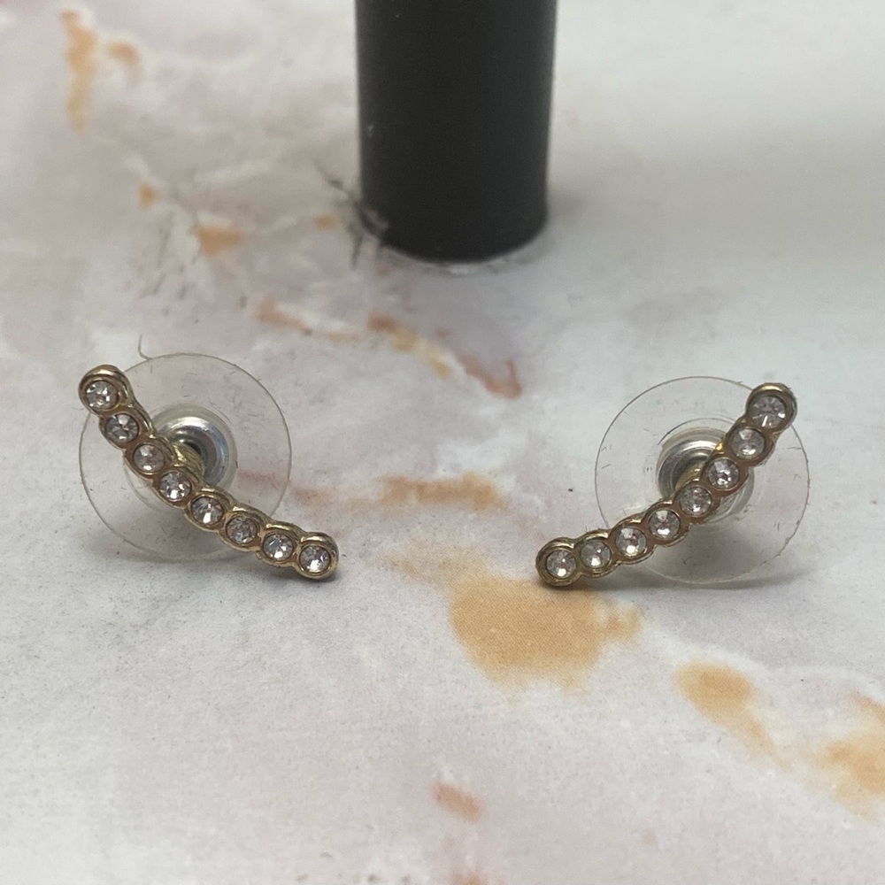 CZ Ladder Earrings